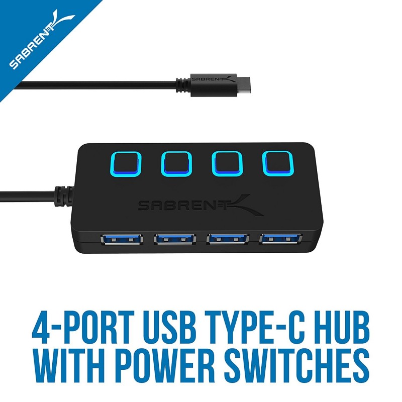 Multi-Port USB Type-C Hub - Sabrent